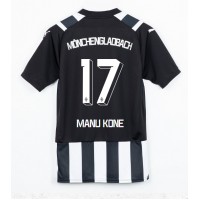 Borussia Monchengladbach Manu Kone #17 Tretí futbalový dres 2023-24 Krátky Rukáv